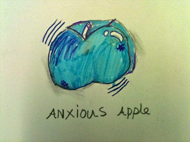 Anxious Apple