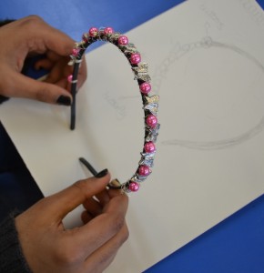 Making Hairbands at the Children's Art School Holiday Jewellery-Making Course