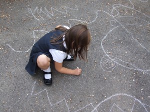 Taking lines for a walk in the playground  (7)
